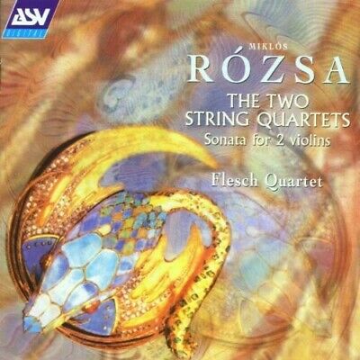 ROZSA: The Two String Quartets, Sonata For Two Violins - Flesch Quartet