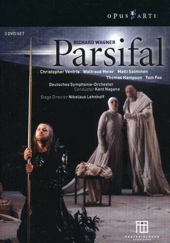 WAGNER: Parsifal - Ventris, Meier, Hampson, Nagano, Deutsche Sinfonie Orchester Berlin, Festival Baden-Baden (3 DVD)