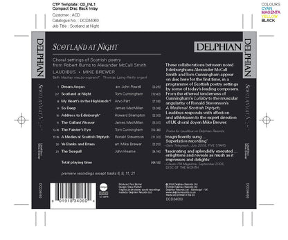 Scotland At Night: Choral Settings of Scottish Poetry from Burns to McCall Smith - Laudibus