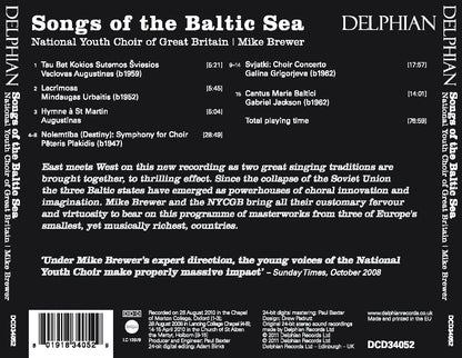 Songs Of The Baltic Sea - National Youth Choir Of Great Britain