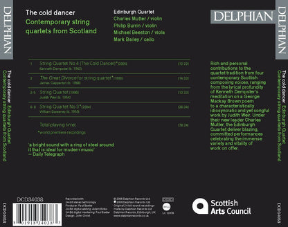 The Cold Dancer: Contemporary String Quartets from Scotland - Edinburgh Quartet