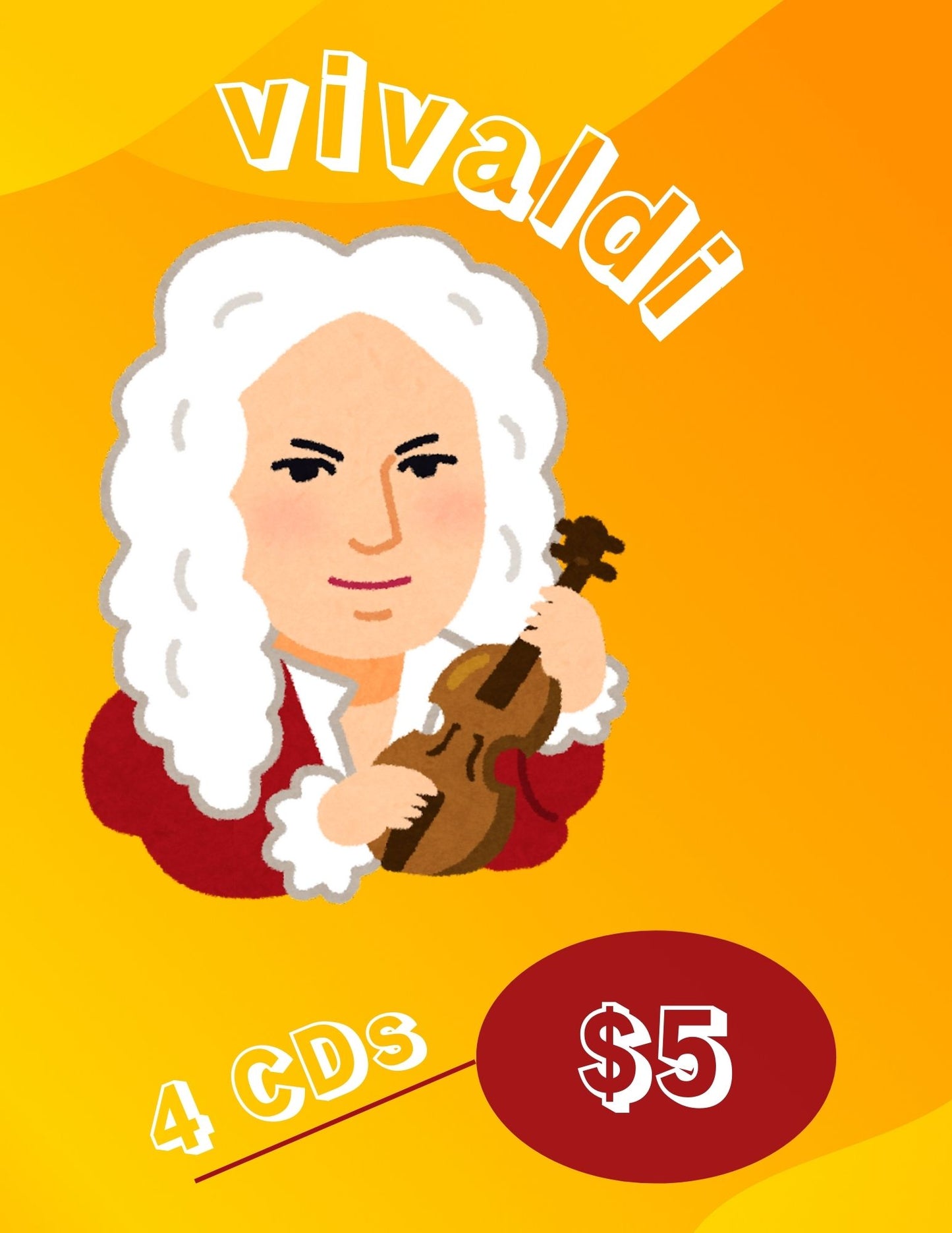 BEST OF VIVALDI BUNDLE - 4 CDS FOR $5