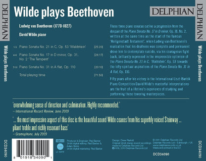 Beethoven: Wilde Plays Beethoven