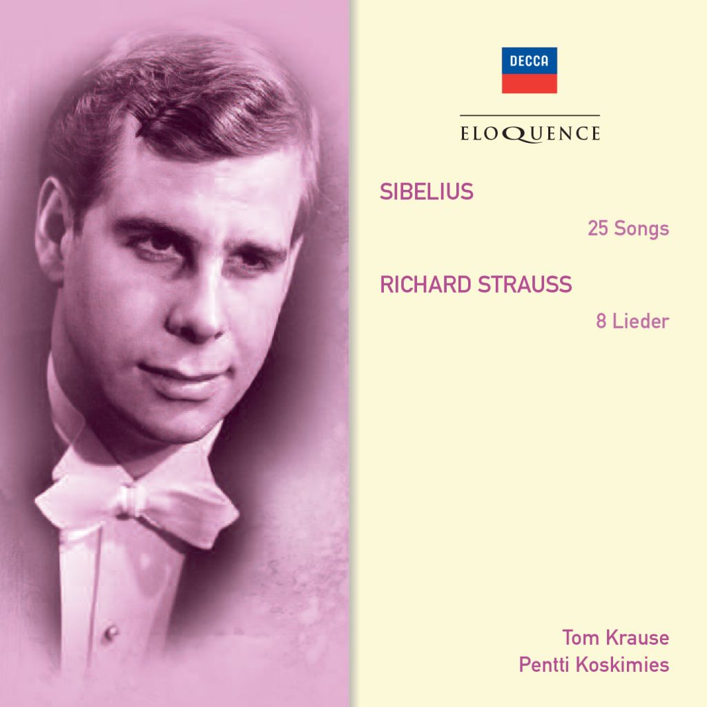 SIBELIUS: 25 Songs;  STRAUSS, R: 6 Lieder - Tom Krause