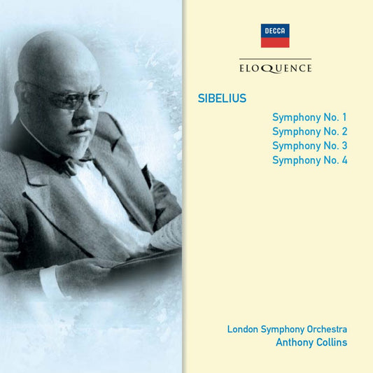 SIBELIUS: Symphonies Nos. 1, 2, 3 & 4 - Collins, London Symphony (2 CDs)