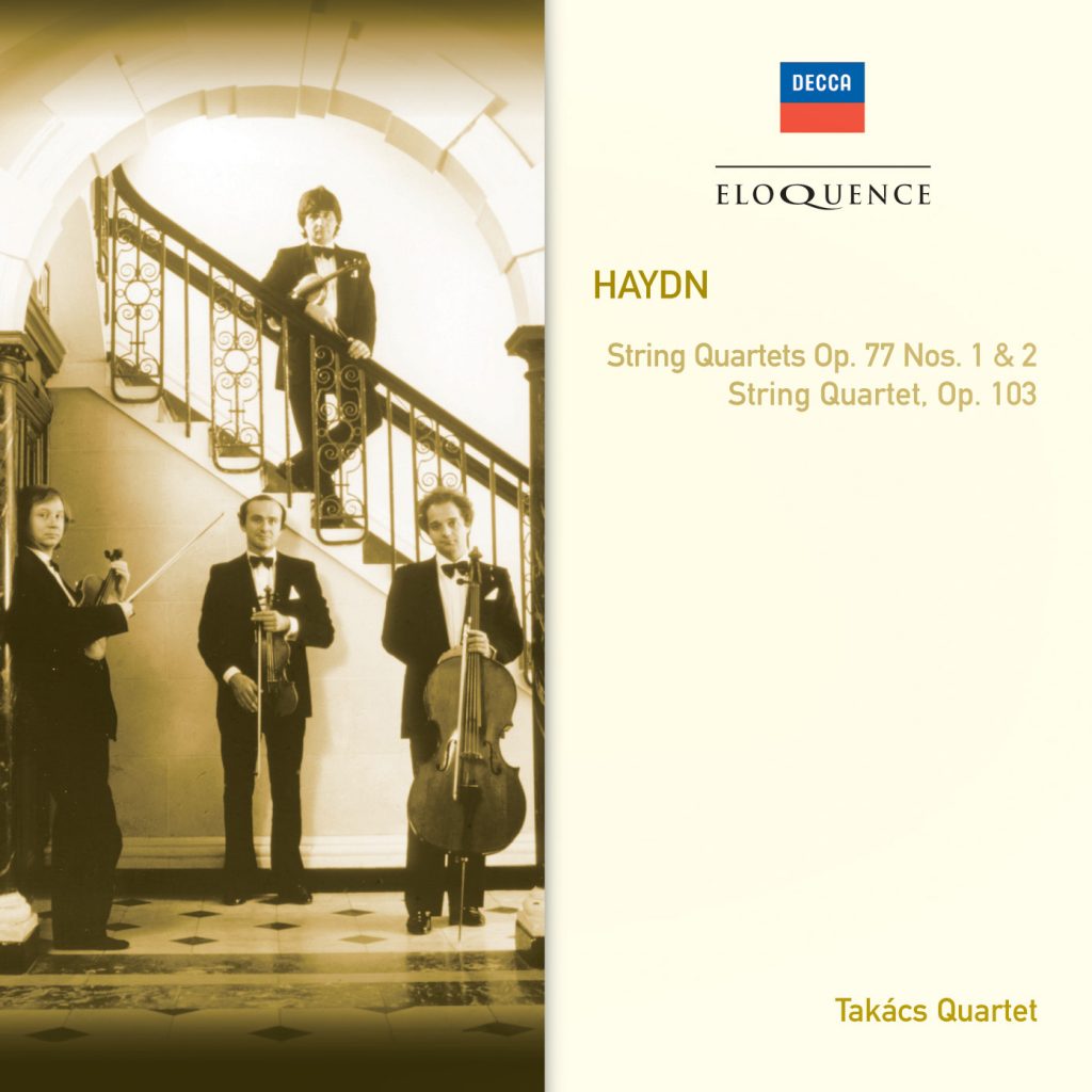 HAYDN: String Quartets Op 77, No. 1 & 2, Op. 103 - Takacs Quartet