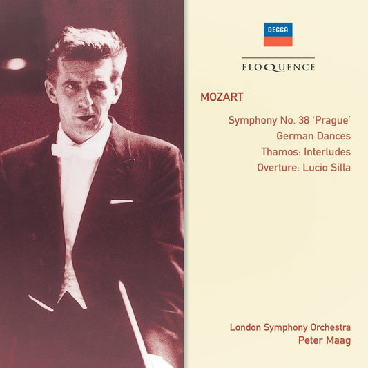 MOZART: Symphony No. 38; Thamos: Interludes; German Dances - Peter Maag, London Symphony