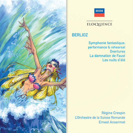 BERLIOZ: SYMPHONIE FANTASTIQUE, DAMNATION OF FAUST, LE NUITS D'ETE AND MORE - ANSERMET, L'ORCHESTRE DE LA SUISSE ROMANDE (3 CDS)