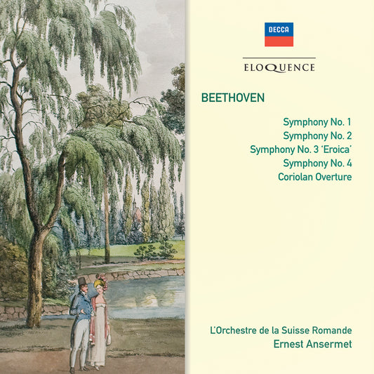 BEETHOVEN: Symphonies 1-4, Coriolan Overture - Ansermet, Orchestra de la Suisse Romande (2 CDs)
