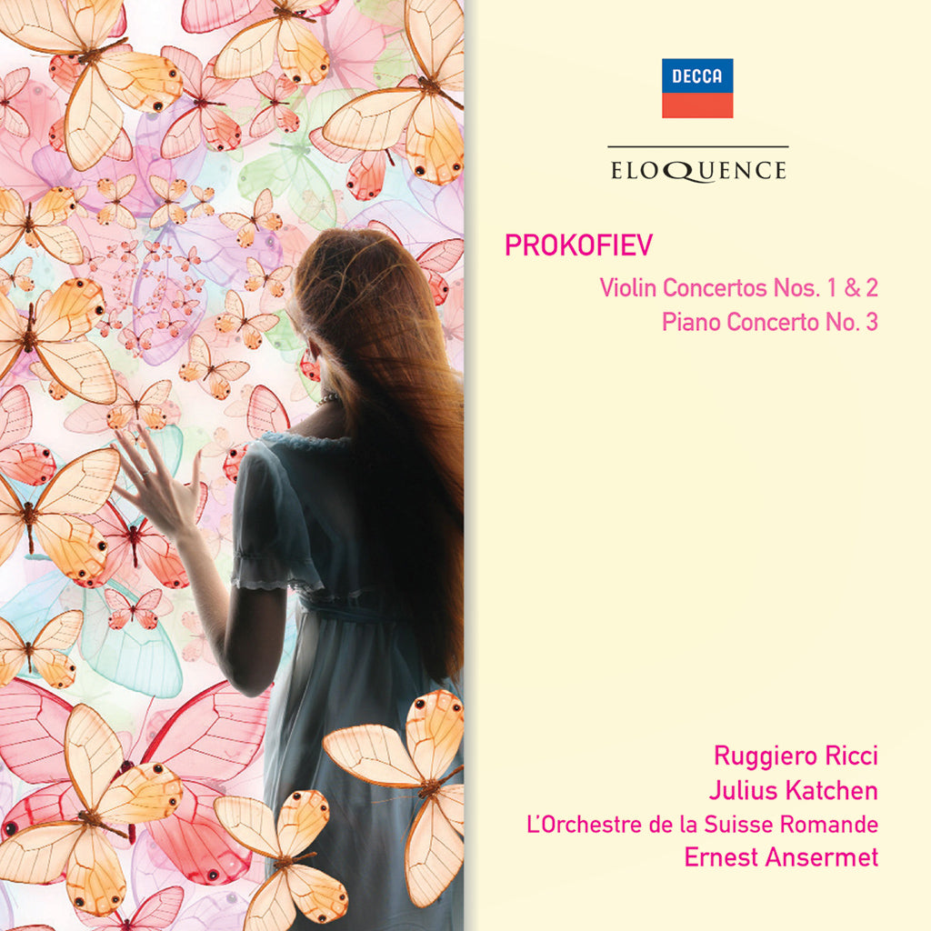 PROKOFIEV: Violin Concertos 1 & 2, Piano Concerto 3 - Ansermet, Ricci, Katchen, L'Orchestre de la Suisse Romande