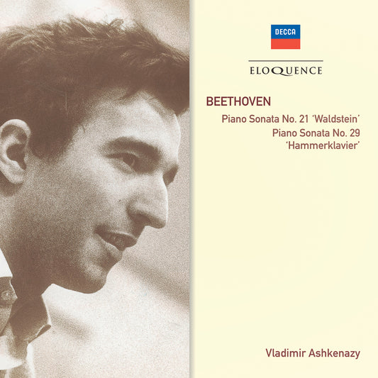 BEETHOVEN: Piano Sonatas Op. 53 "Waldstein"; Op. 106 "Hammerklavier" - Ashkenazy