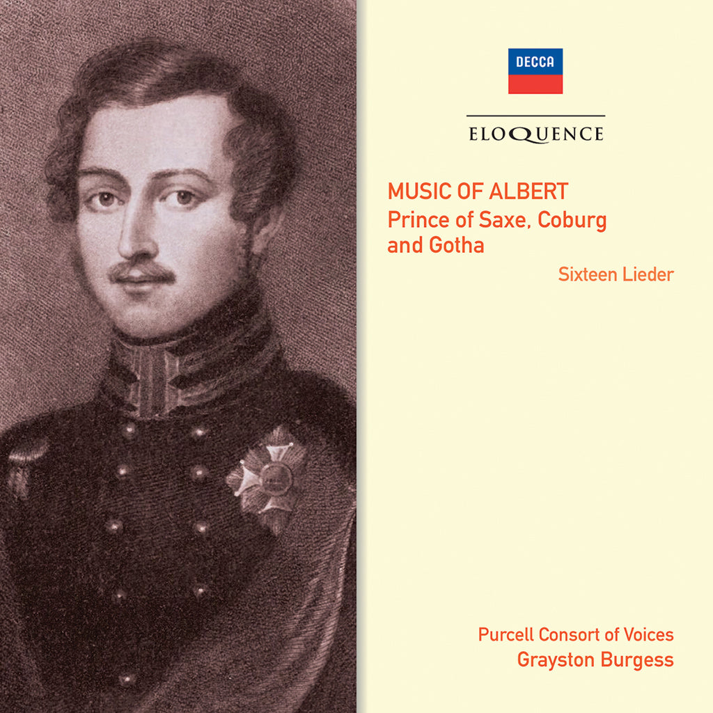 MUSIC OF ALBERT: Prince of Saxe, Coburg and Gotha - Purcell Consort of Voices