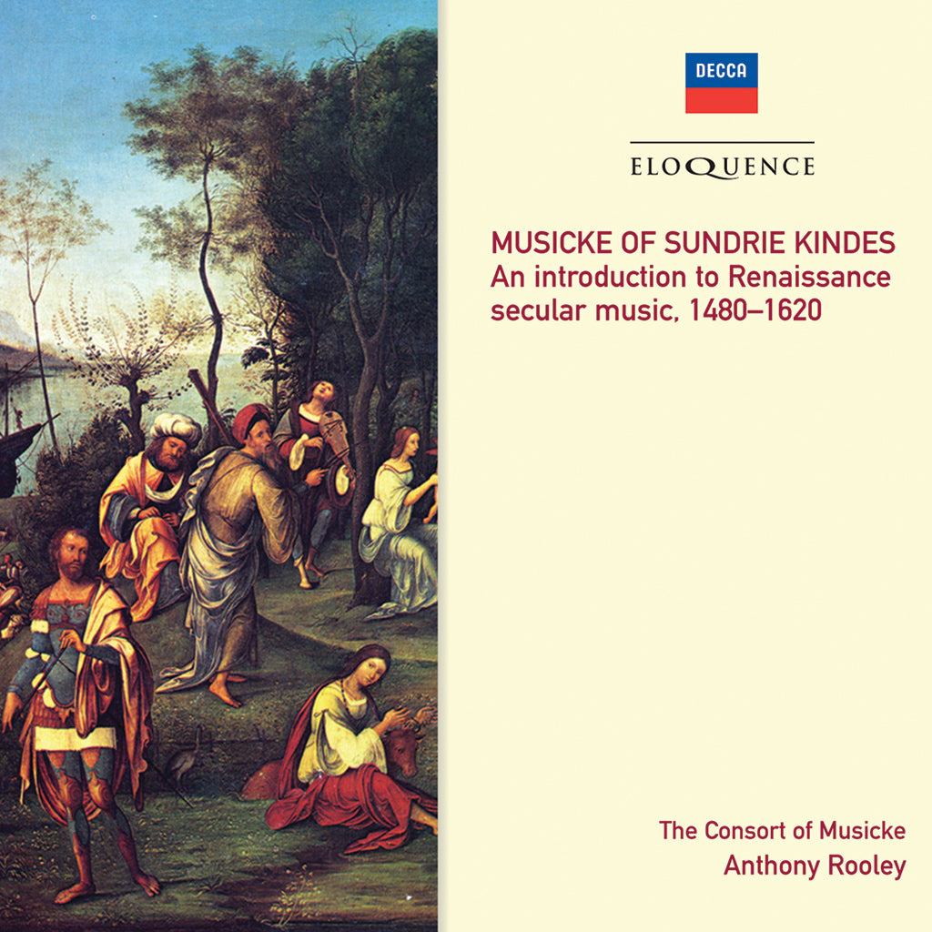 MUSICKE OF SUNDRIE KINDES - The Consort of Musicke (4 CDs)