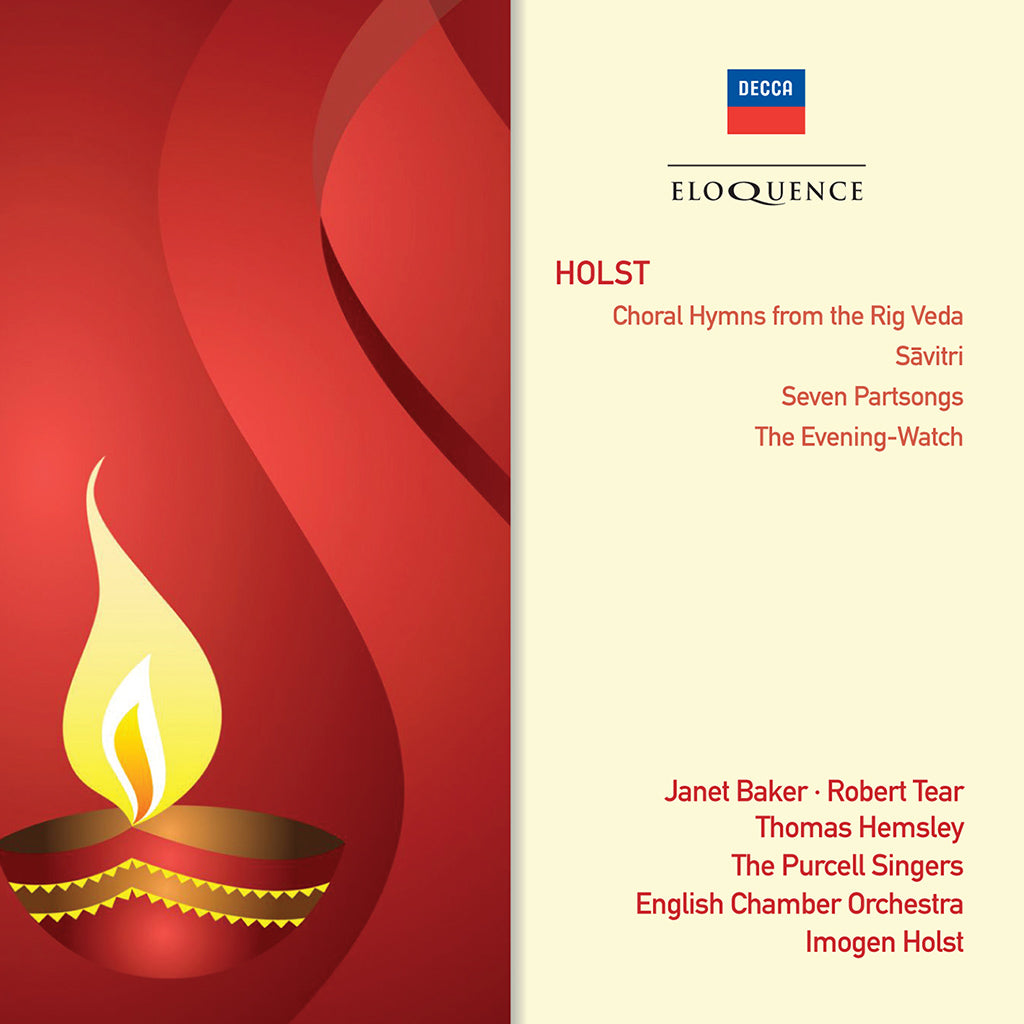 HOLST: Savitri, 7 Part Songs, Choral Hymns from Rig Veda - Purcell Singers; English Chamber Orchestra, Imogen Holst