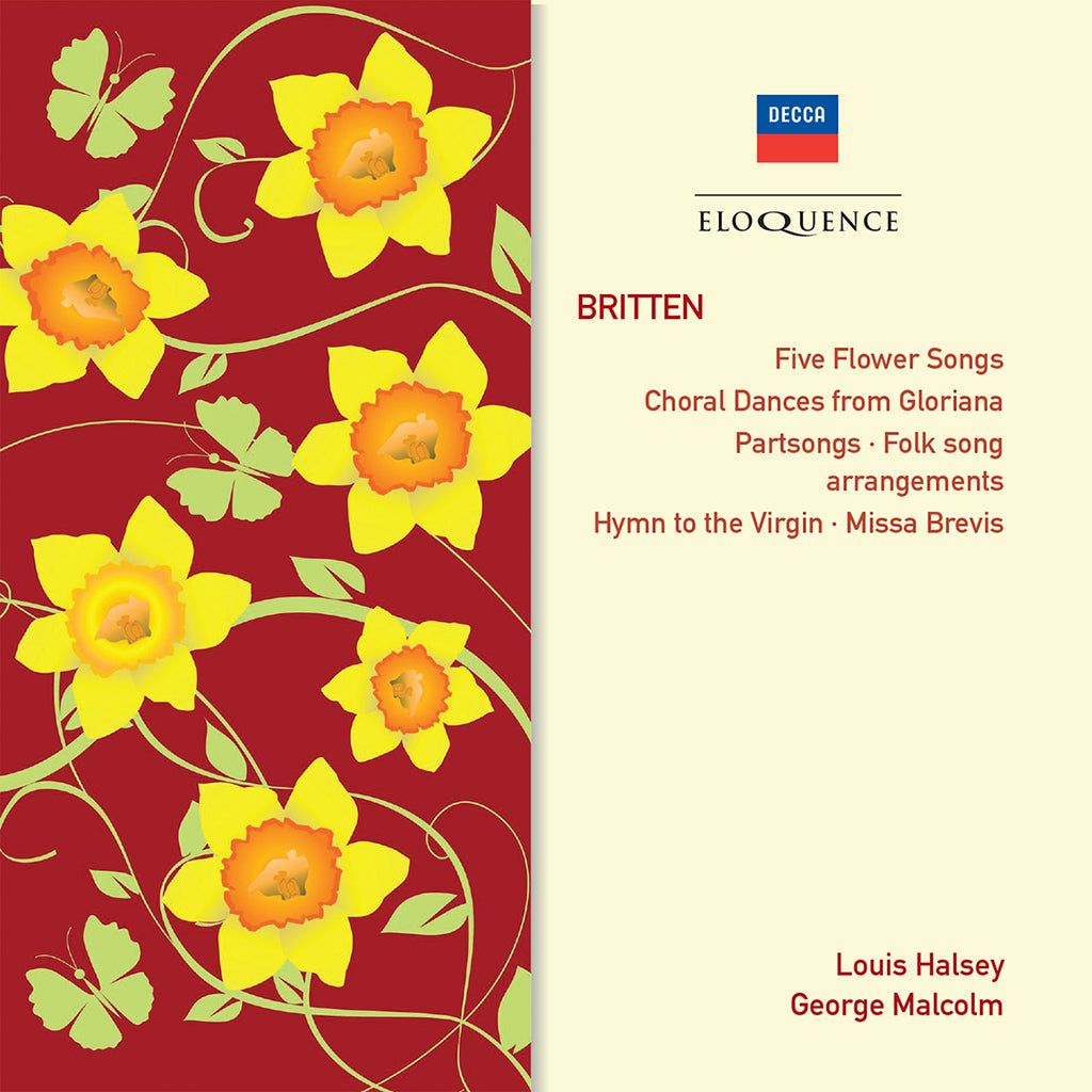 BRITTEN: Partsongs; Hymn to the Virgin; Missa Brevis - George Malcolm, Elizabethan Singers