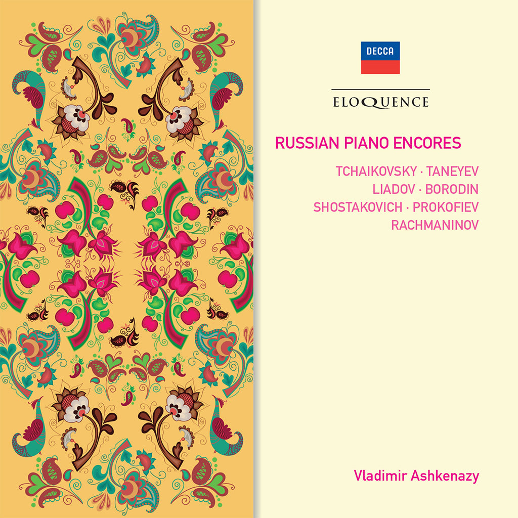 Russian Piano Encores - Vladimir Ashkenazy