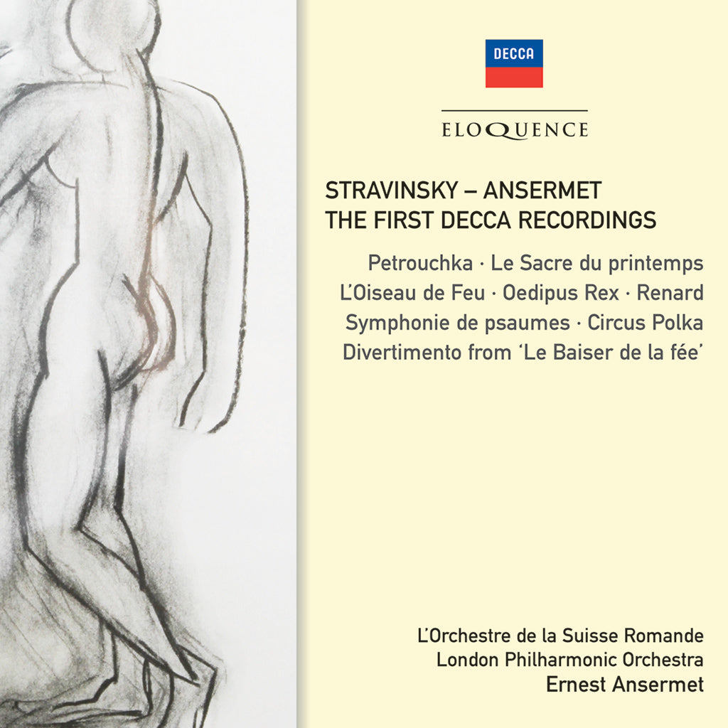 STRAVINSKY - ANSERMET: The First Decca Recordings - Orchestre de la Suisse Romande, Ansermet (4 CDs)