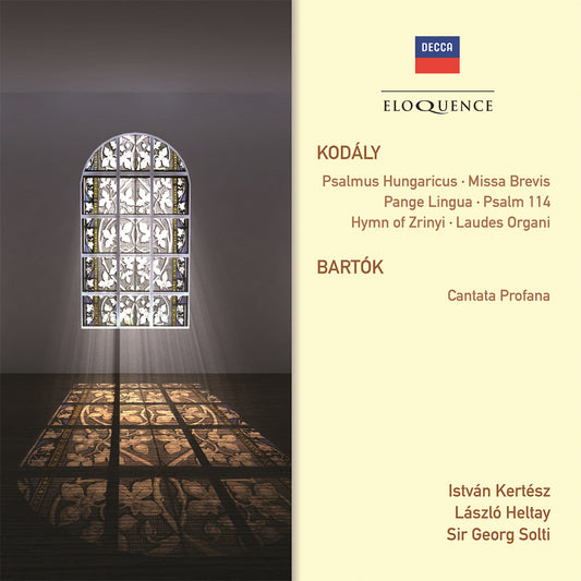 KODALY: Choral Works; BARTOK: Cantata Profana - Kertesz, Solti (2 CDs)