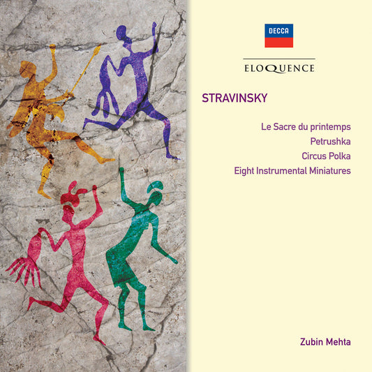 STRAVINSKY: Petrushka, Le sacre du printemps, Circus Polka, Eight Instrumental Minatures - LA Philharmonic, Los Angeles Chamber Ensemble, Zubin Mehta