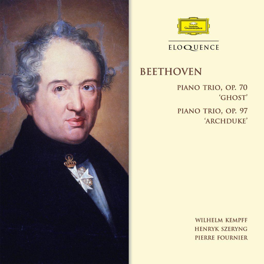 BEETHOVEN: Piano Trios - Opus 70 "Ghost", Op. 97 "Archduke" - Szeryng, Fournier, Kempff