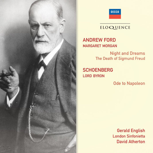 SCHOENBERG: Ode to Napoleon; FORD: Night and Dreams - The Death of Sigmund Freud  - Gerald English, London Sinfonietta, David Atherton