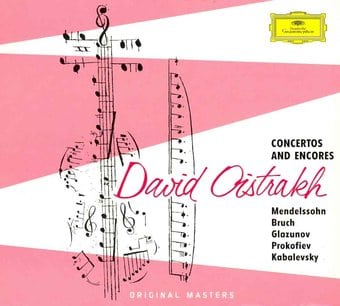 DAVID OISTRAKH: CONCERTOS AND ENCORES (3 CDS)