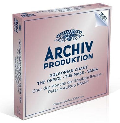 BENEDICTINE MONKS OF BEURON ARCHABBEY: GREGORIAN CHANT; THE OFFICE; THE MASS; VARIA (4 CDS)