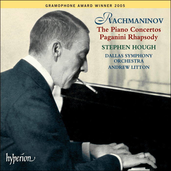 RACHMANINOV: Piano Concertos; Paganini Rhapsody - Stephen Hough, Dallas Symphony, Andrew Litton (2 CDS)