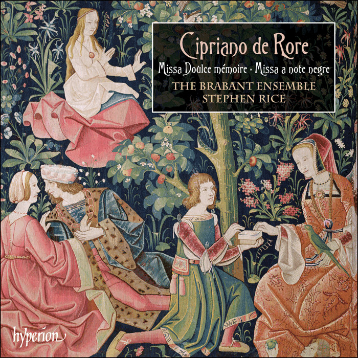 Rore: Missa Doulce mémoire & Missa a note negre - The Brabant Ensemble, Stephen Rice