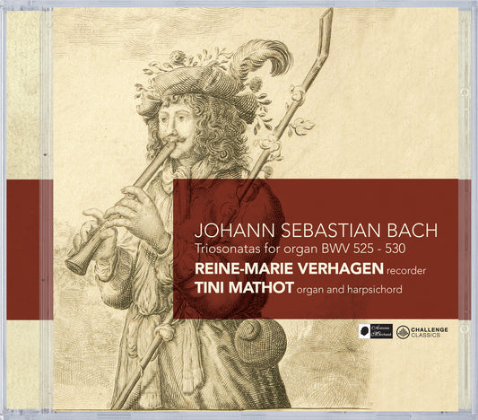BACH: TRIO SONATAS FOR ORGAN -  REINE-MARIE VERHAGEN & TINI MATHOT