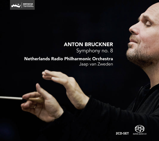 BRUCKNER: SYMPHONY NO. 8: JAAP VAN ZWEDEN, NETHERLANDS RADIO PHILHARMONIC (2 HYBRID SACDS)