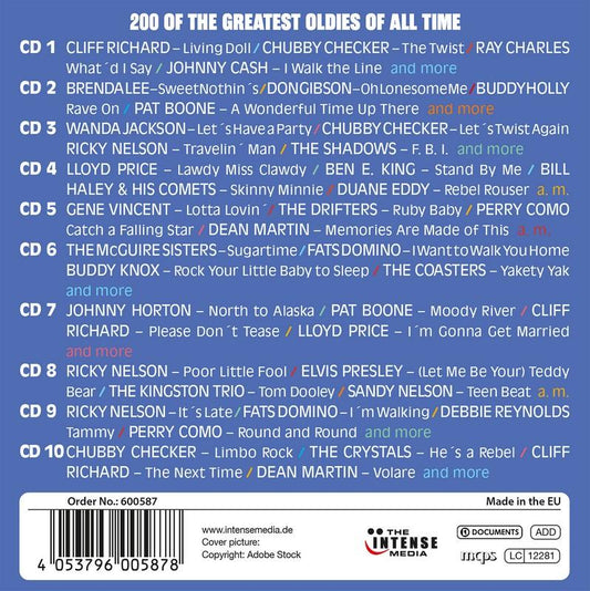 THE GREAT BIG OLDIE JUKEBOX (10 CDS)