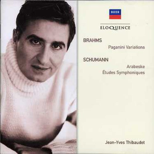 BRAHMS: PAGANINI VARIATIONS; SCHUMANN: SYMPHONIC ETUDES - JEAN-YVES THIBAUDET