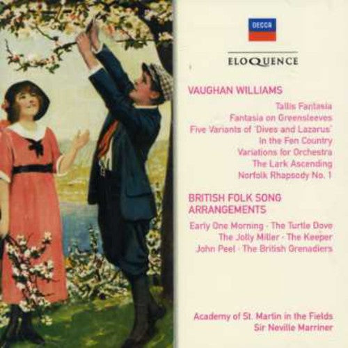 VAUGHAN WILLIAMS: ORCHESTRAL WORKS - ACADEMY OF ST. MARTIN IN THE FIELDS, MARRINER (2 CDS)