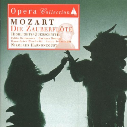 MOZART: MAGIC FLUTE (HIGHLIGHTS) - HARNONCOURT, BONNEY, GRUBEROVA, ZURICH OPERA CHORUS