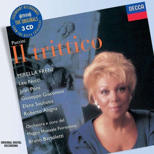PUCCINI: IL TRITTICO - FRENI, NUCCI, PONS, ALAGNA (3 CDS)