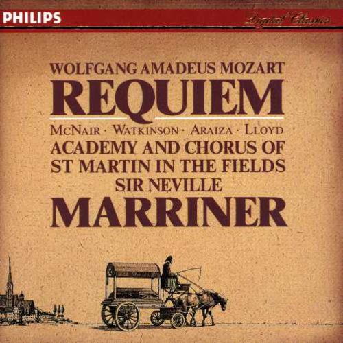 MOZART: REQUIEM, K.626 - MARRINER, WATKINSON, ARAIZA, LLOYD