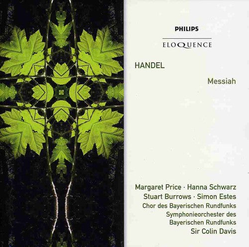 HANDEL: MESSIAH - COLIN DAVIS, BAVARIAN RADIO SYMPHONY ORCHESTRA (2 CDS)