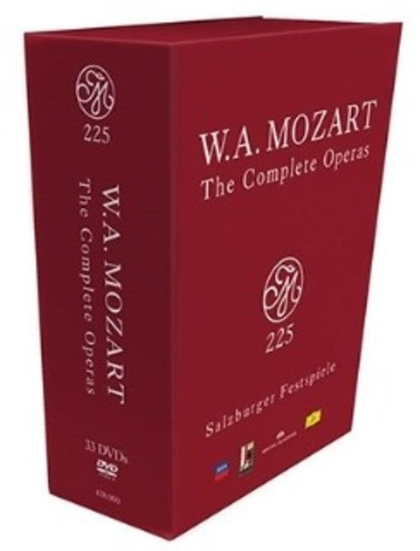 MOZART: THE COMPLETE OPERAS (33 DVDS)