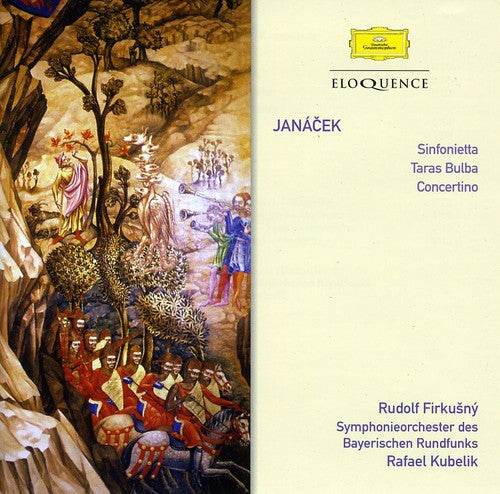 JANACEK: SINFONIETTA; TARAS BULBA; CONCERTINO - KUBELIK, FIRKUSHNY, BAYERISCHEN RUNDFUNKS