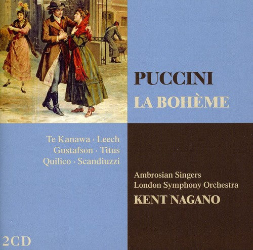 PUCCINI: LA BOHEME - Nagano, Te Kanawa, Leech (2 CDs)