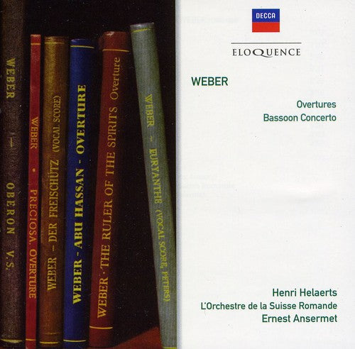 WEBER: OVERTURES; BASSOON CONCERTO - L'ORCHESTRA DE LA SUISSE ROMANDE, ANSERMET