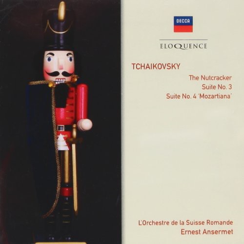 TCHAIKOVSKY: ORCHESTRAL SUITES 3 & 4 "MOZARTIANA", NUTCRACKER SUITE - ANSERMET, L'ORCHESTRE DE LA SUISSE ROMANDE (2 CDS)