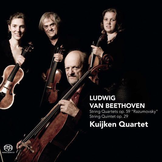 BEETHOVEN: String Quartets op. 59, String Quintet op. 29 - KUIJKEN QUARTET (2 HYBRID SACD)