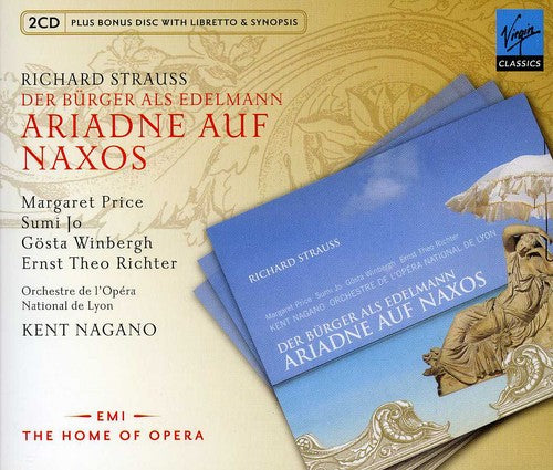 STRAUSS, R: Ariadne Auf Naxos (Original 1912 Version) - Kent Nagano (3 CDs)