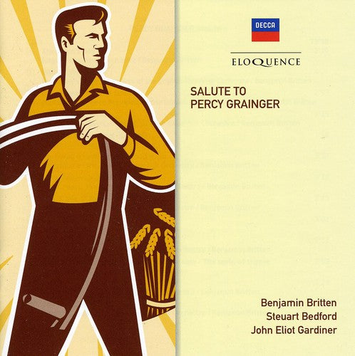 SALUTE TO PERCY GRAINGER - PEARS, GARDINER, BRITTEN, BEDFORD (2 CDS)