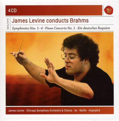 JAMES LEVINE CONDUCTS BRAHMS (4 CDS)