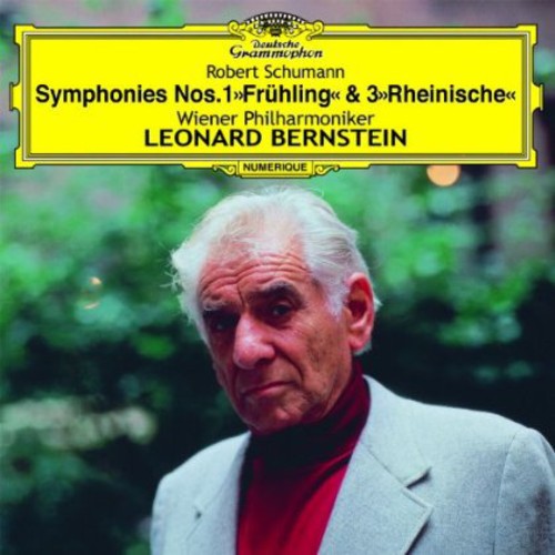 SCHUMANN: SYMPHONIES NOS. 1 & 3 -  BERNSTEIN, VIENNA PHILHARMONIC (JAPANESE PRESSING)