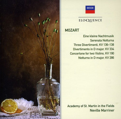 MOZART: SERENADES & DIVERTIMENTI - ACADEMY OF ST. MARTIN IN THE FIELDS (2 CDS)