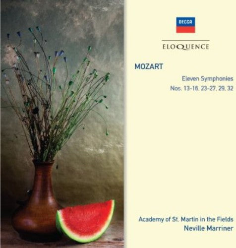 MOZART: SYMPHONIES 13-16; 25, 29, 32 - ACADEMY OF ST. MARTIN IN THE FIELDS, MARRINER (2 CDs)